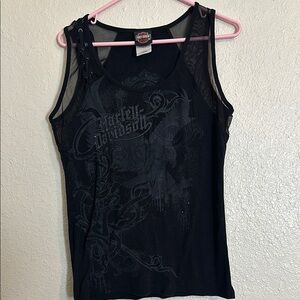 Harley-Davidson Women's Black Tank Top